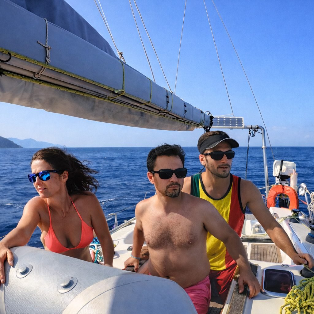 sunset sailing barcelona best time: summer sailing