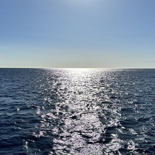 View of sea during a sailing experience